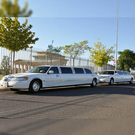 Lincoln limousine rent in madrid for  hen party