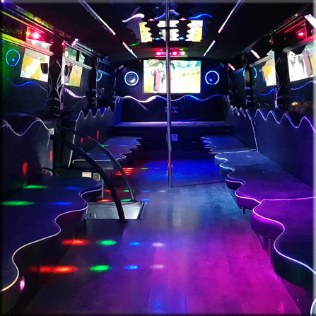 stag and hen party limousine rental service in Madrid